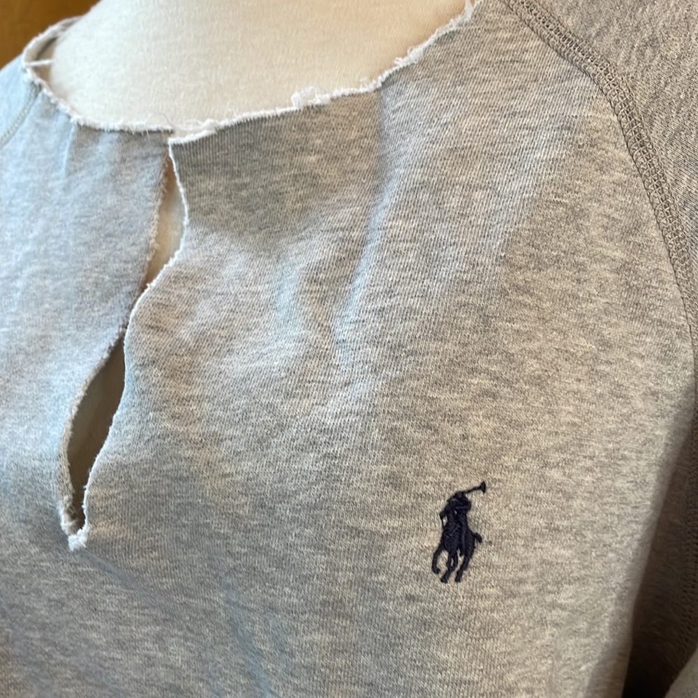 Ralph Lauren sweatshirt UPCYCLE